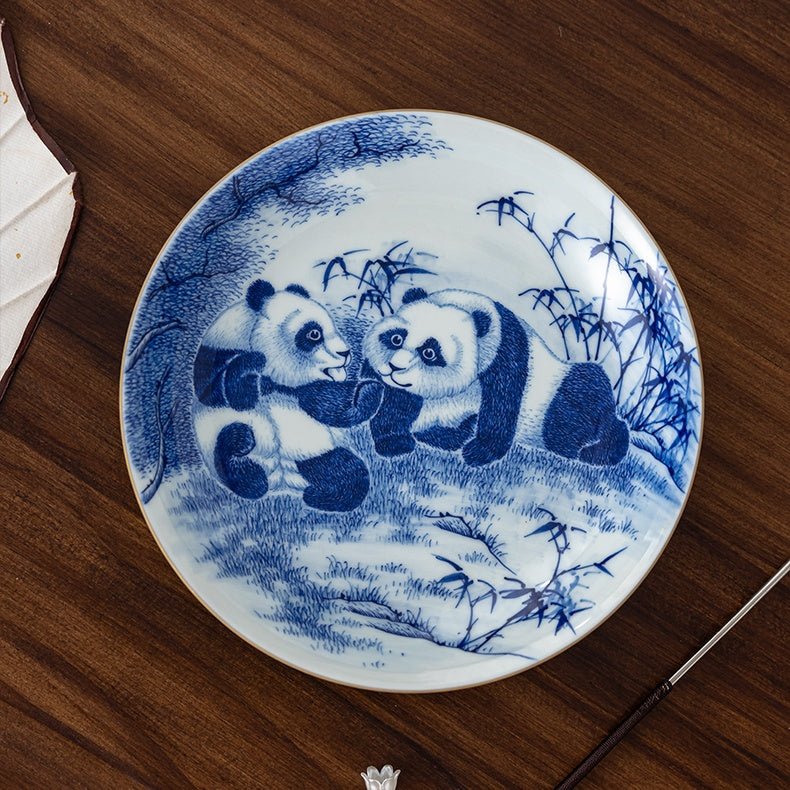 Xiong Mao 150cc - Jing De Zhen Porcelain Gaiwan - zycs_China