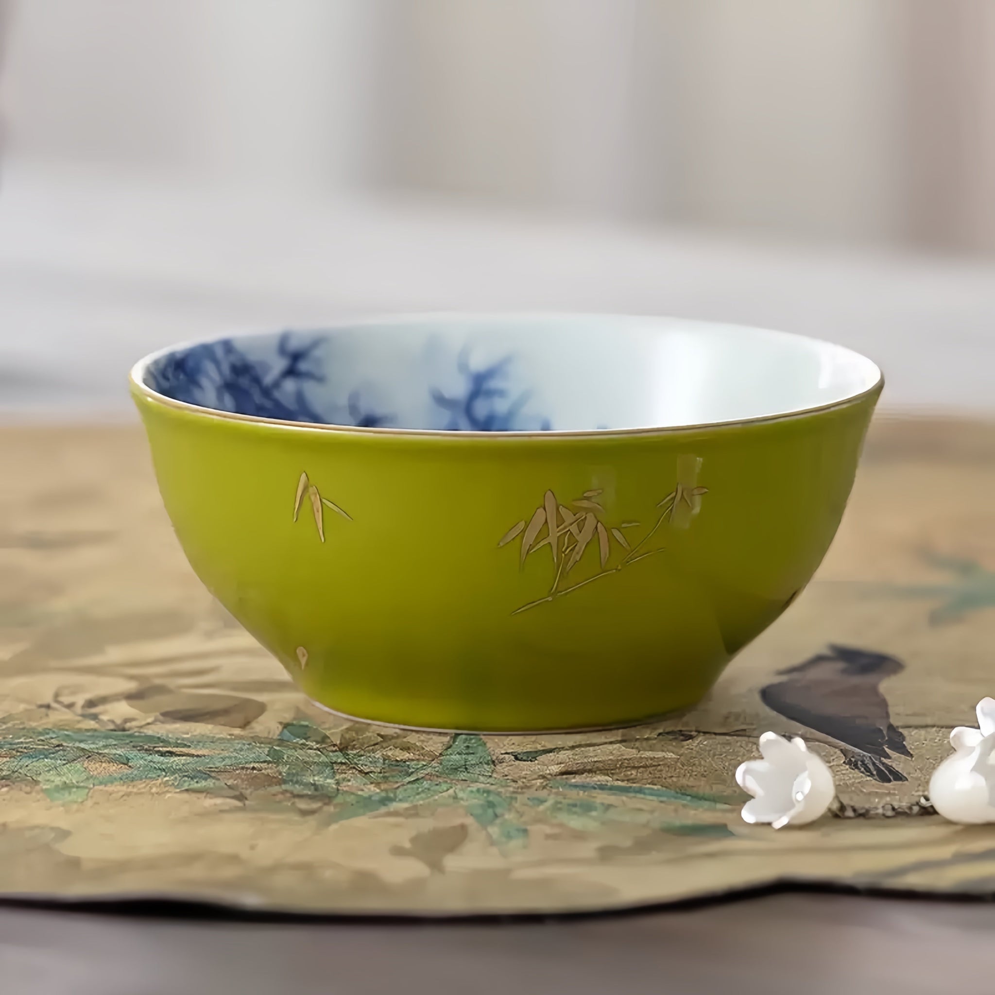 Xiong Mao 150cc - Jing De Zhen Porcelain Gaiwan - zycs_China