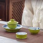 Xiong Mao 150cc - Jing De Zhen Porcelain Gaiwan - zycs_China