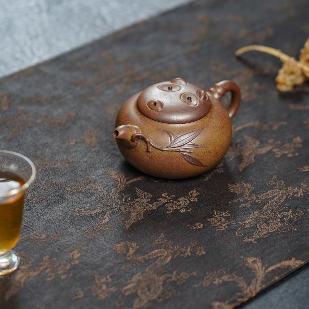 Xiong Mao 180cc - Yixing Handmade Teapot - zycs_China