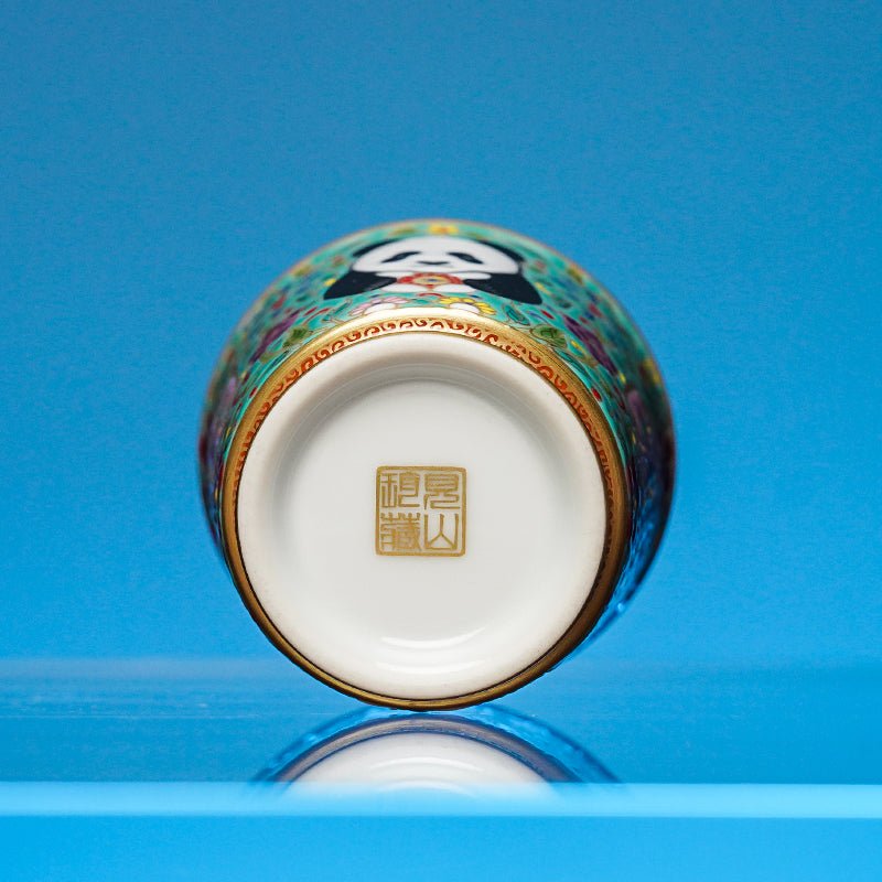 Xiong Mao 60cc - Jing De Zhen Porcelain Teacup - zycs_China