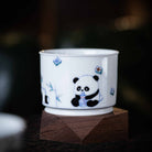 Xiong Mao Ma Jiang 125cc - Jing De Zhen Porcelain Teacup - zycs_China