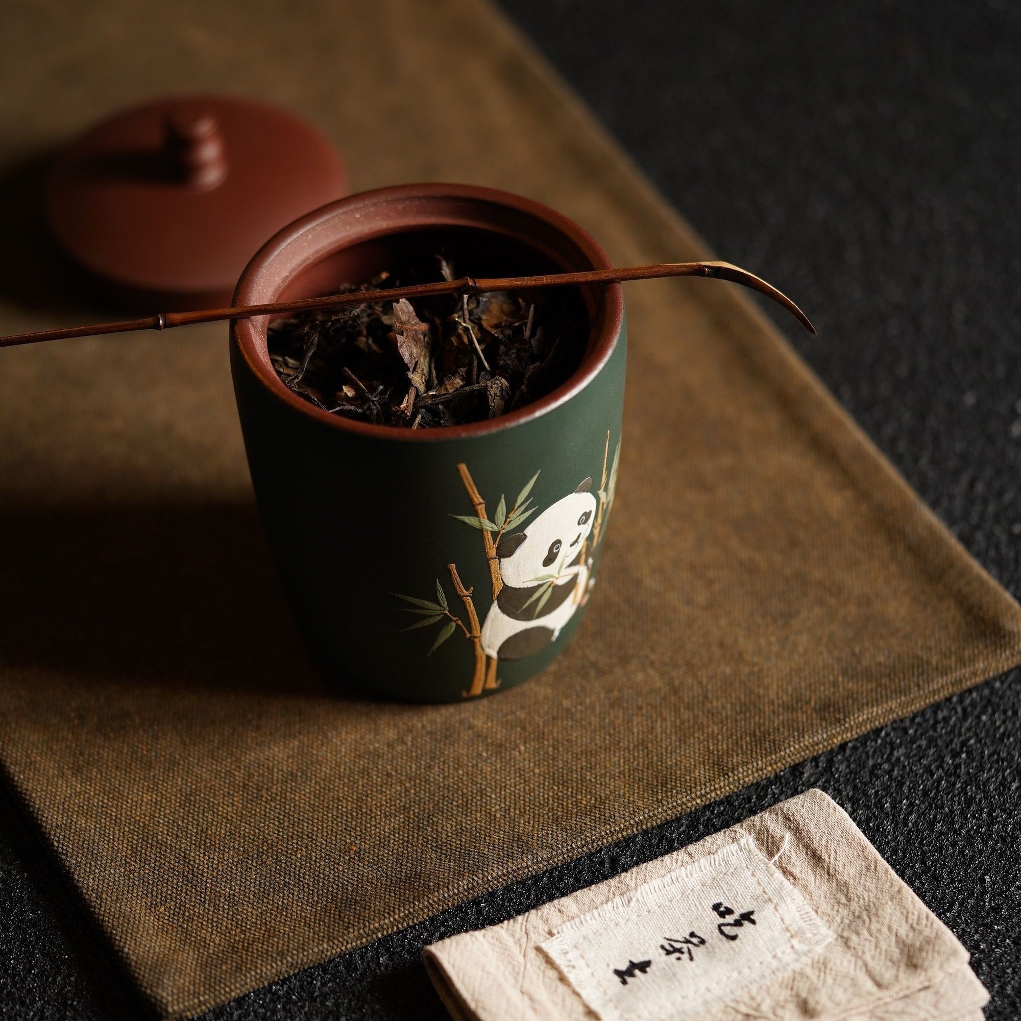 Xiong Mao - Yixing Handmade Zisha Teacan - zycs_China