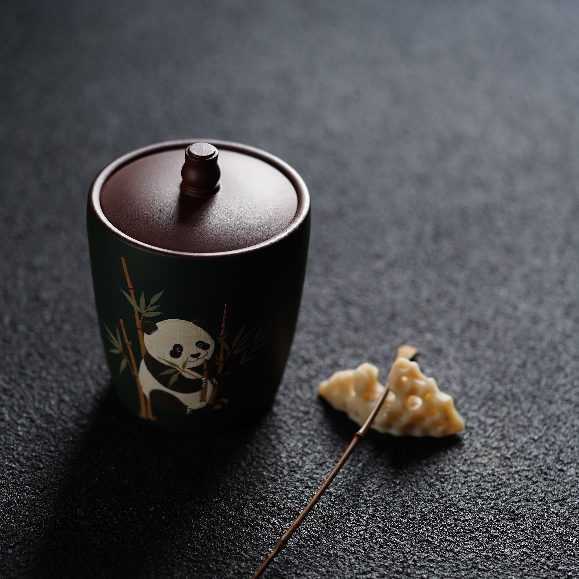 Xiong Mao - Yixing Handmade Zisha Teacan - zycs_China