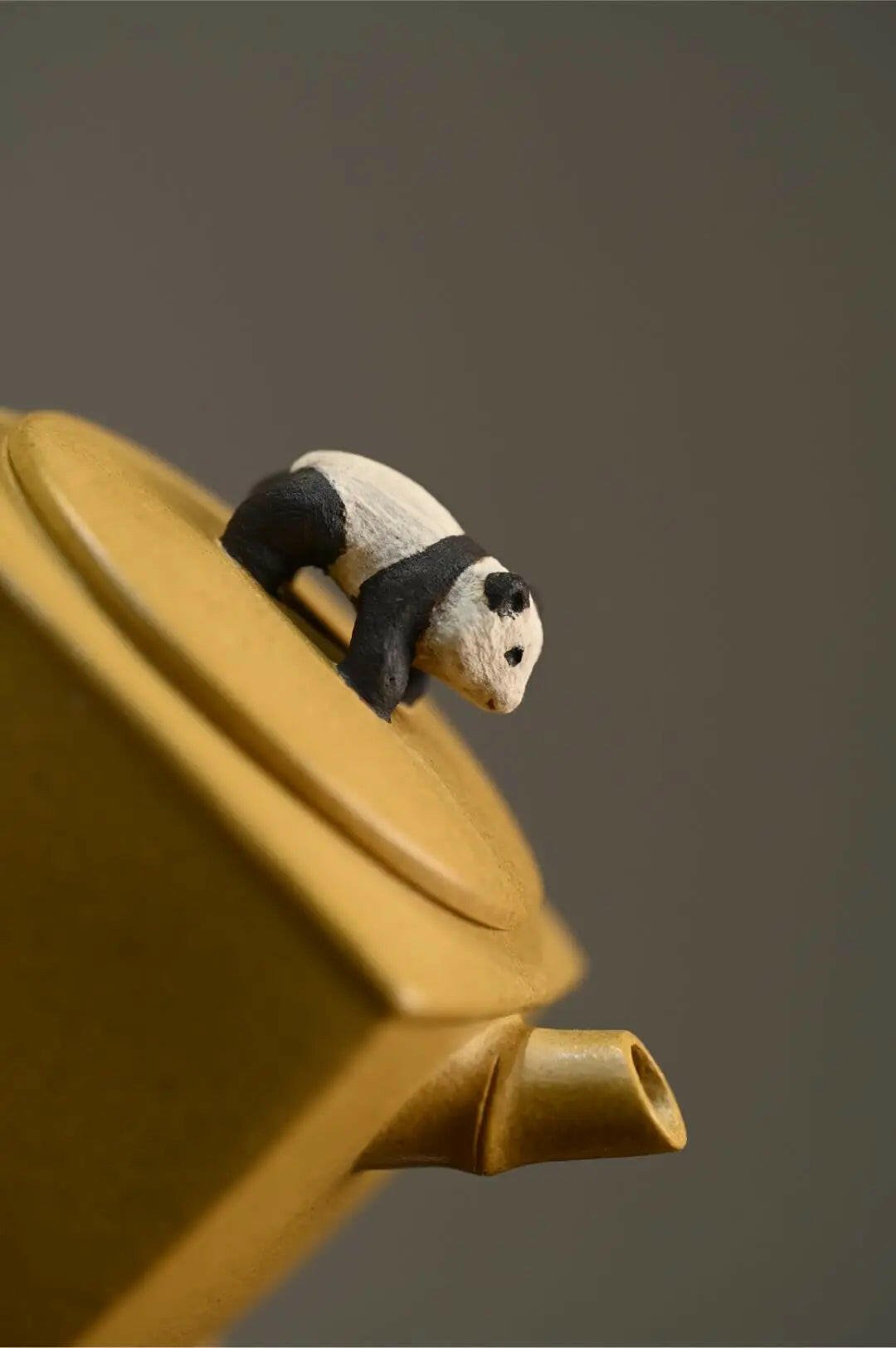 Xiong Mao Zhu 100cc - Yixing Handmade Teapot - zycs_China