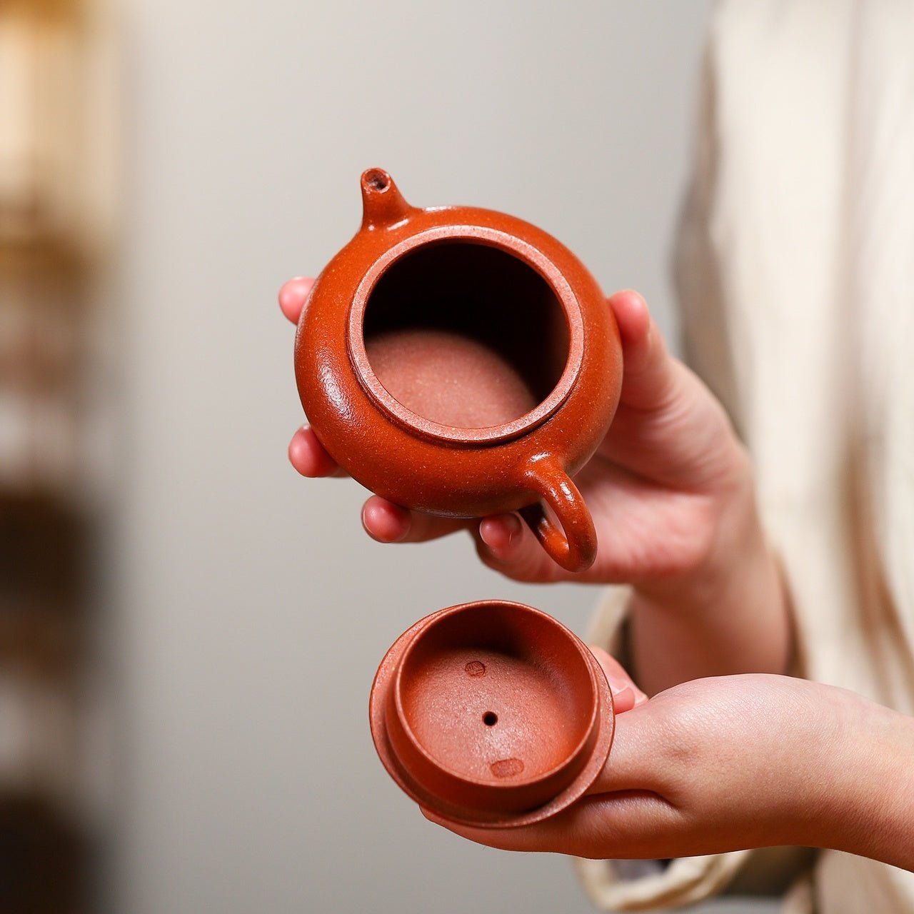 Xiu Lu 130cc - Yixing Handmade Teapot - zycs_China