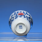 Xiu Qiu Hua 160cc - Jing De Zhen Porcelain Gaiwan zycschina