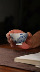 Xiu Qiu Hua - Jing De Zhen Porcelain Teacup - zycs_China - tea - teapot