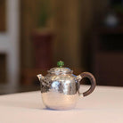 Xuan Zhu 130cc - Handmade silver pot - zycs_China - tea - teapot