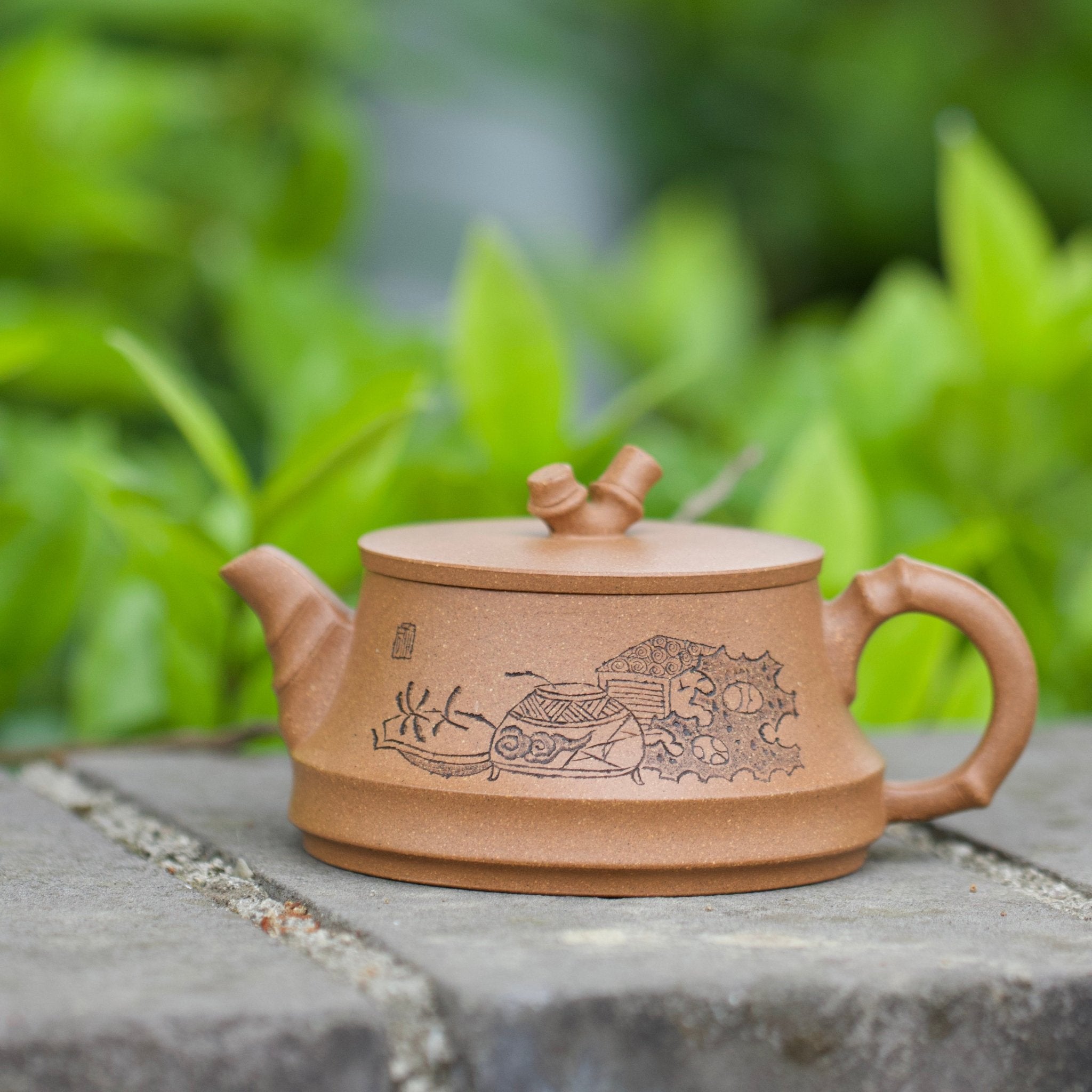 Xun Yin 170cc - Yixing Handmade Teapot - zycs_China