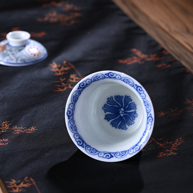 Ya Xiang 130cc - Jing De Zhen Porcelain Gaiwan - zycs_China