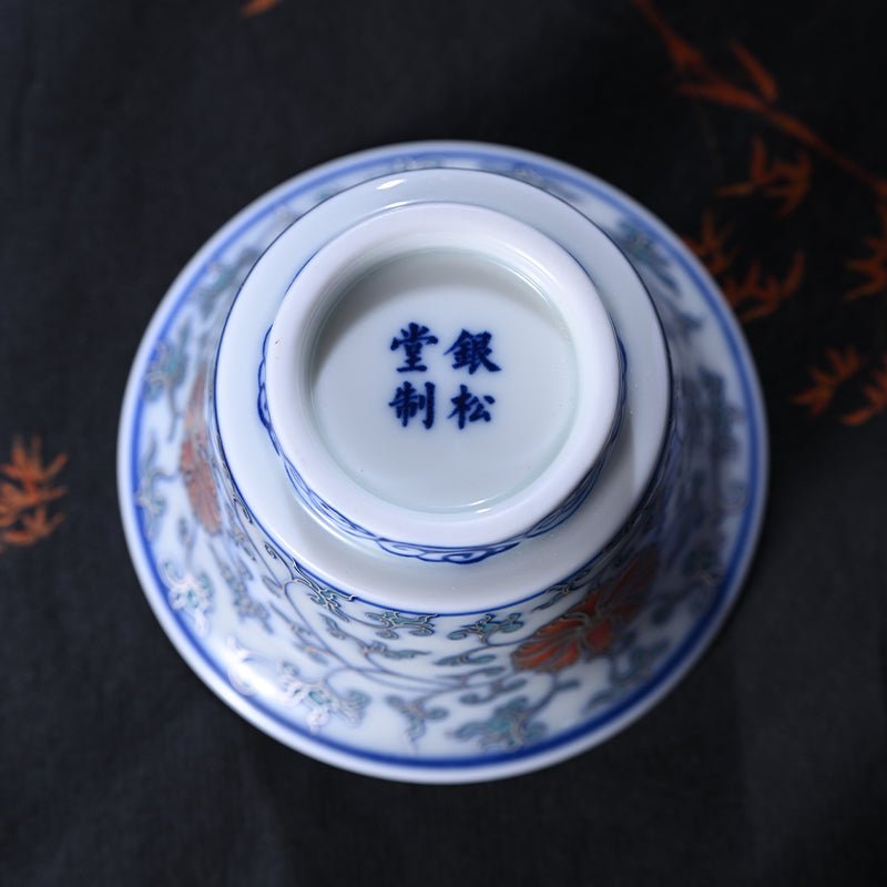 Ya Xiang 130cc - Jing De Zhen Porcelain Gaiwan - zycs_China