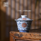Ya Xiang 130cc - Jing De Zhen Porcelain Gaiwan - zycs_China