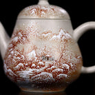 Yan Suo Diao Xue 120cc - Yixing Handmade Teapot - zycs_China