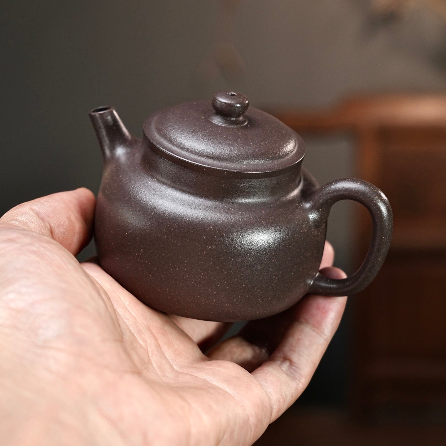Yan Xin De Zhong 130cc - Yixing Handmade Teapot - zycs_China