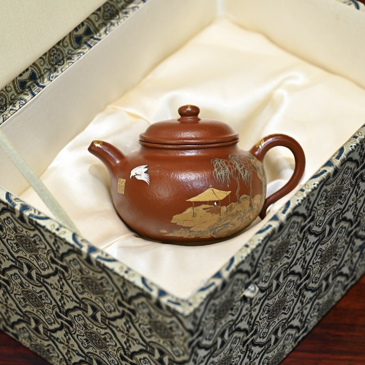 Yao Yuan Lian Zi 160cc - Yixing Handmade Teapot - zycs_China