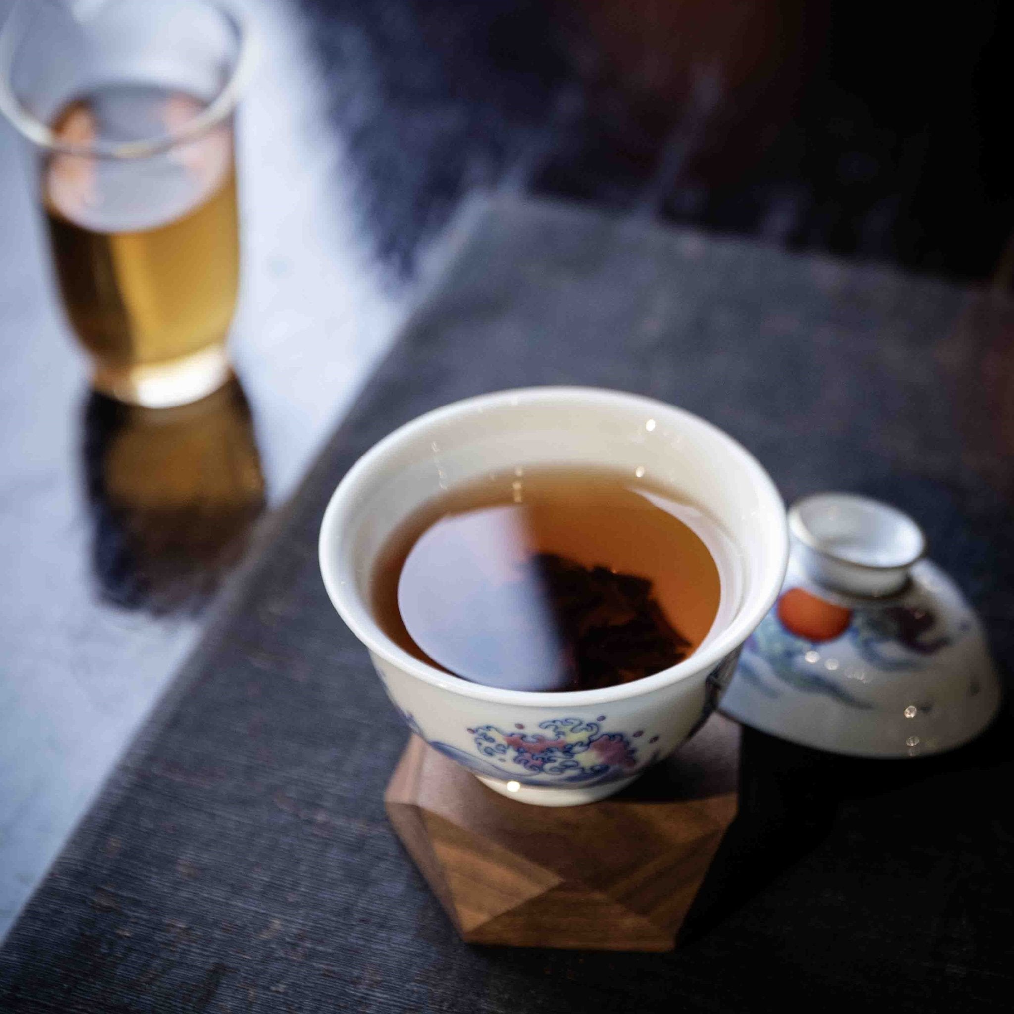 Yi Fan Feng Shun 180cc - Jing De Zhen Porcelain Gaiwan - zycs_China