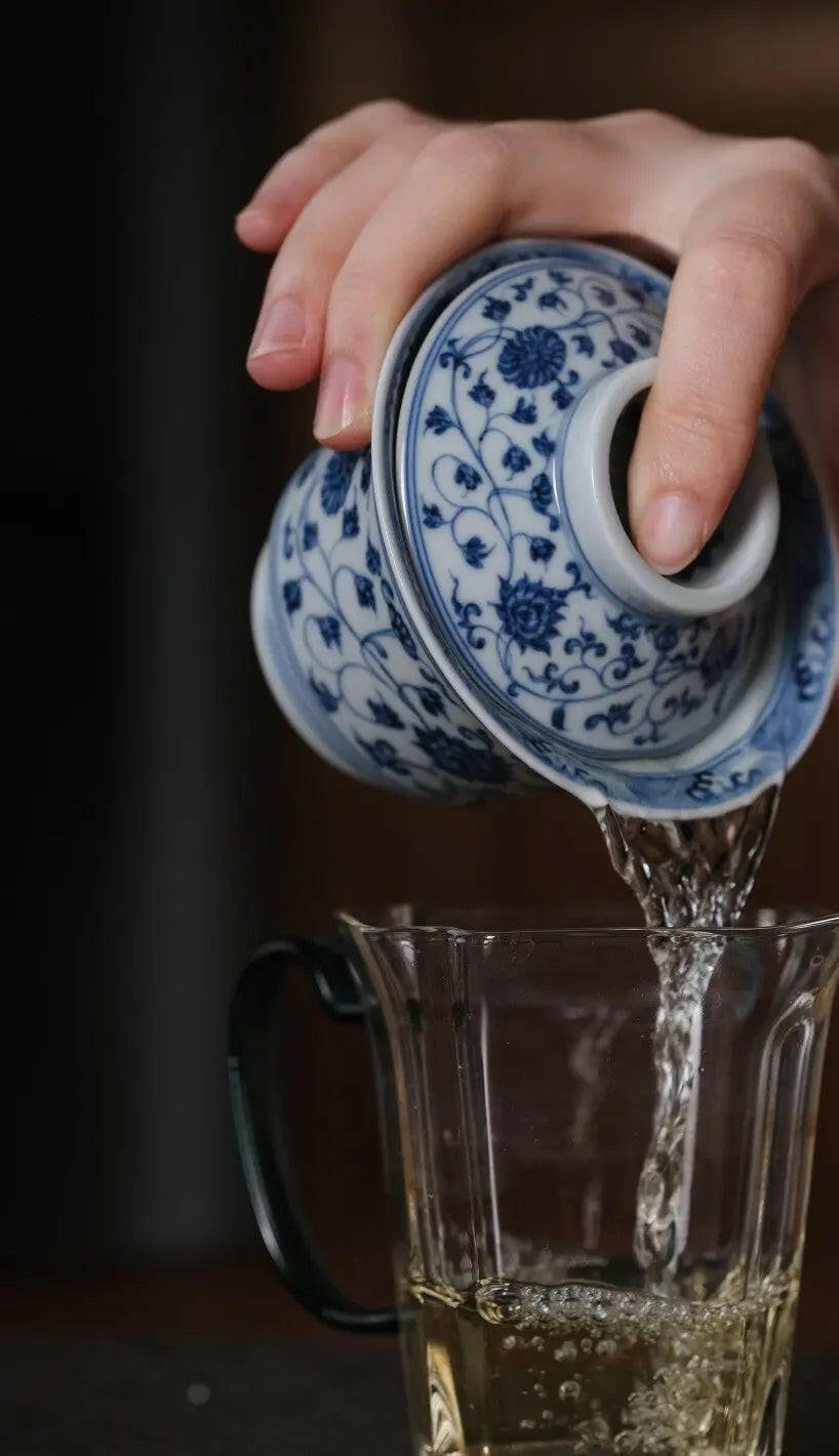 Yi Shu Lian - Jing De Zhen Porcelain Gaiwan - zycs_China - tea - teapot