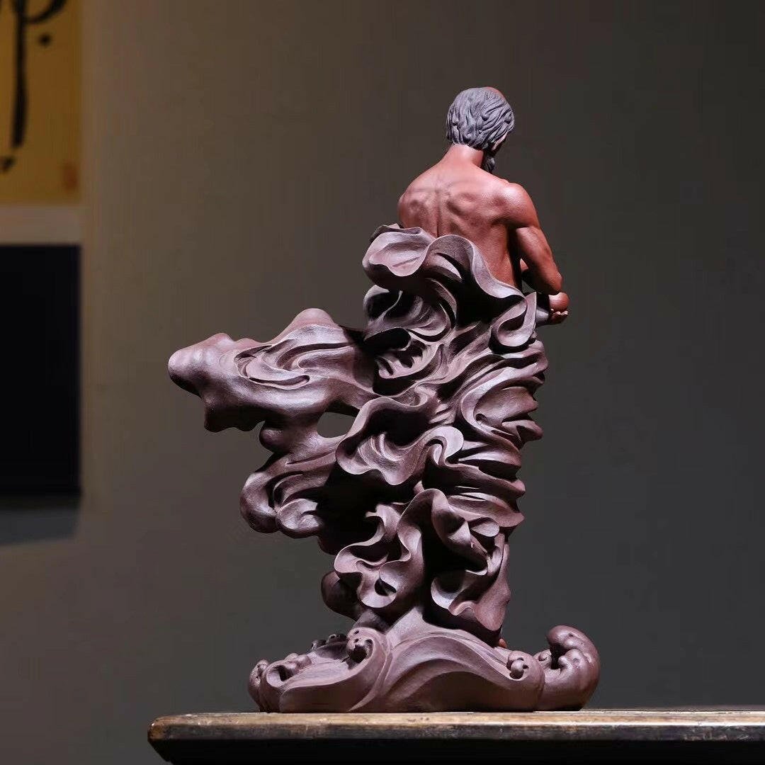 Yi Wei Du Jiang - Zisha Sculpture - zycs_China