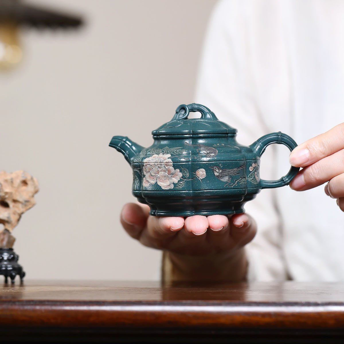 Yin Jiao Zhu Gu 200cc - Yixing Handmade Teapot - zycs_China