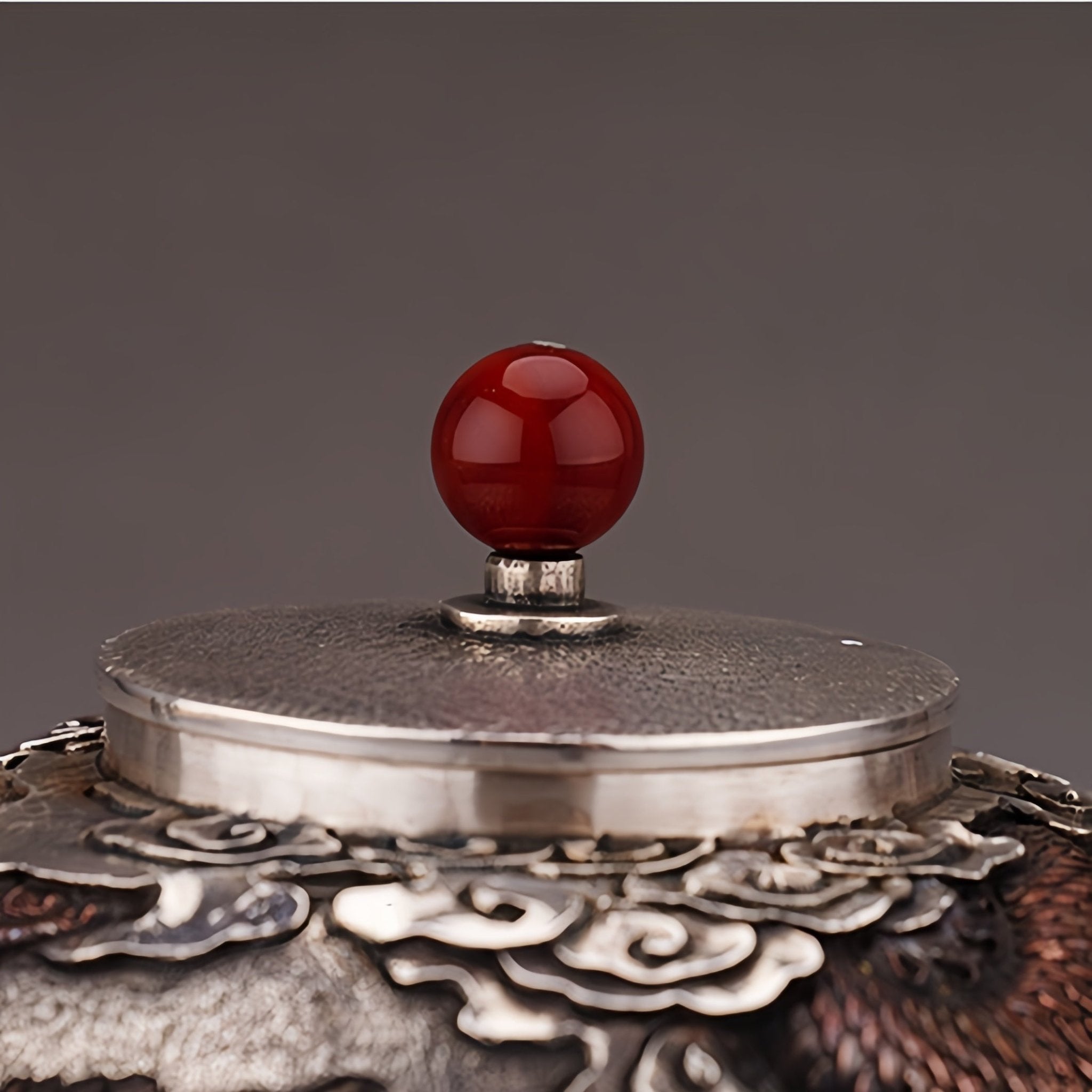 Yin Long 360cc - Handmade silver pot - zycs_China