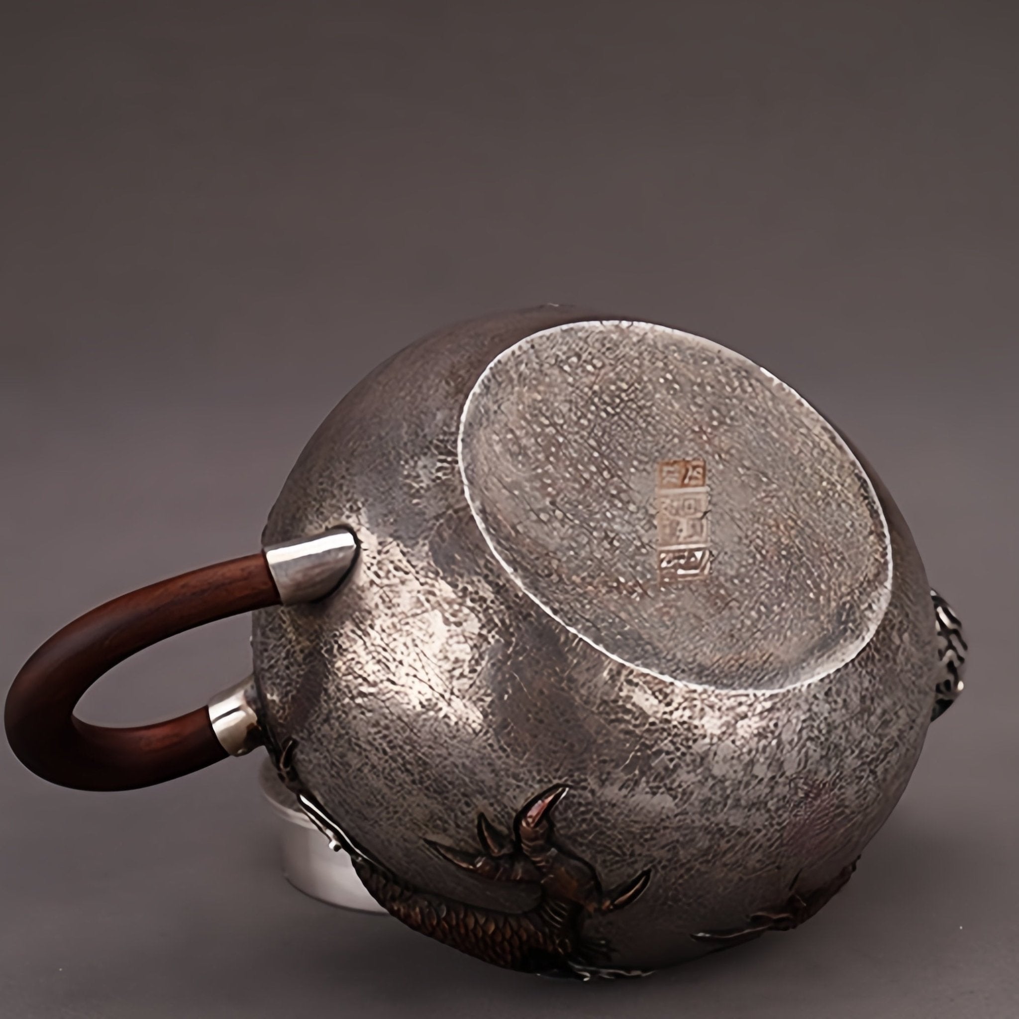 Yin Long 360cc - Handmade silver pot - zycs_China