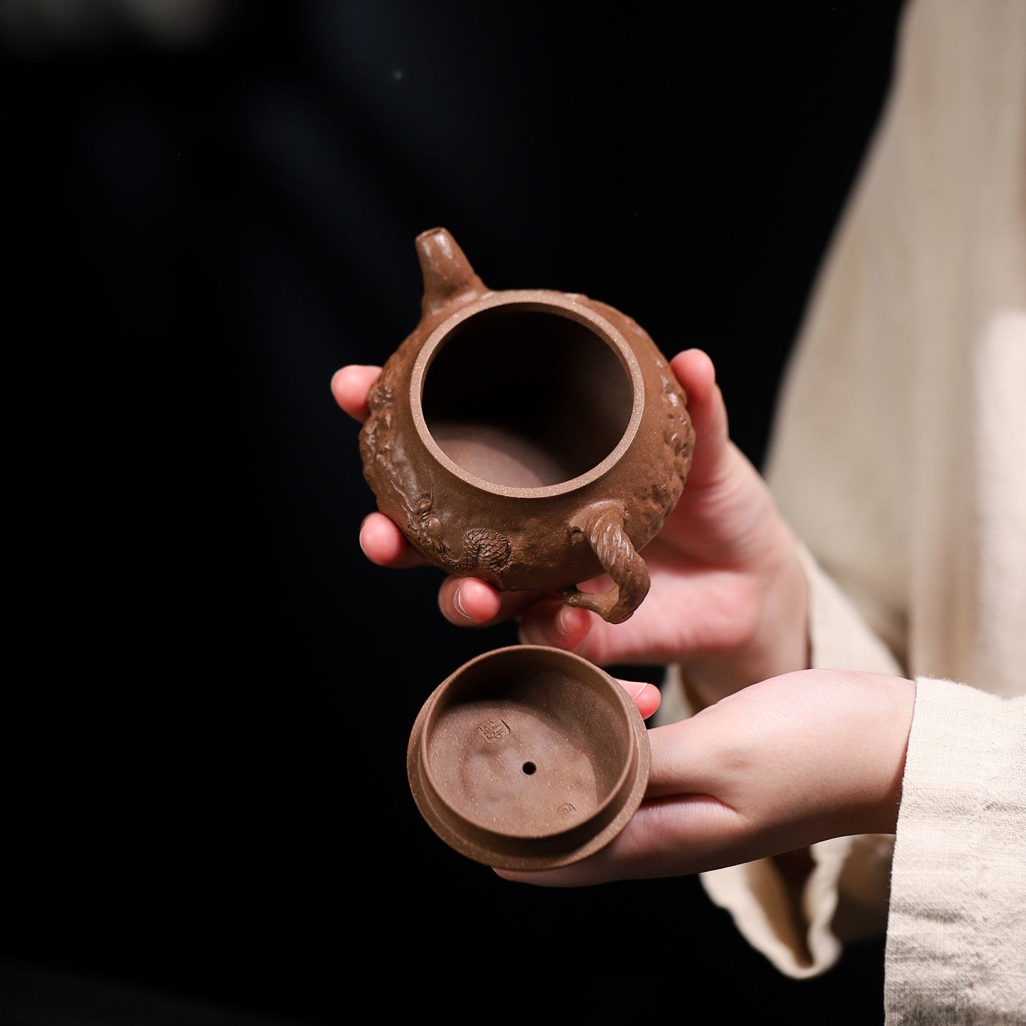 Yin Long Gong Chun 170cc - Yixing Handmade Teapot - zycs_China