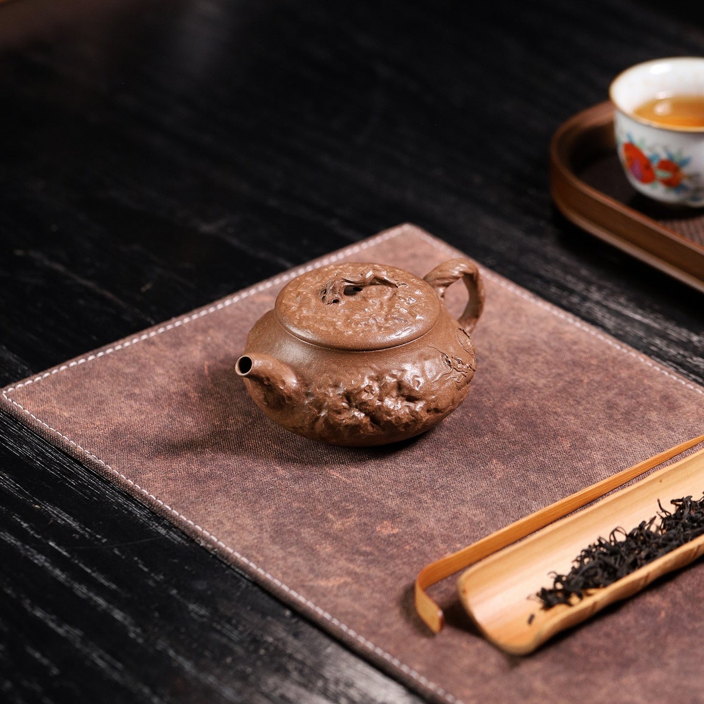 Yin Long Gong Chun 170cc - Yixing Handmade Teapot - zycs_China