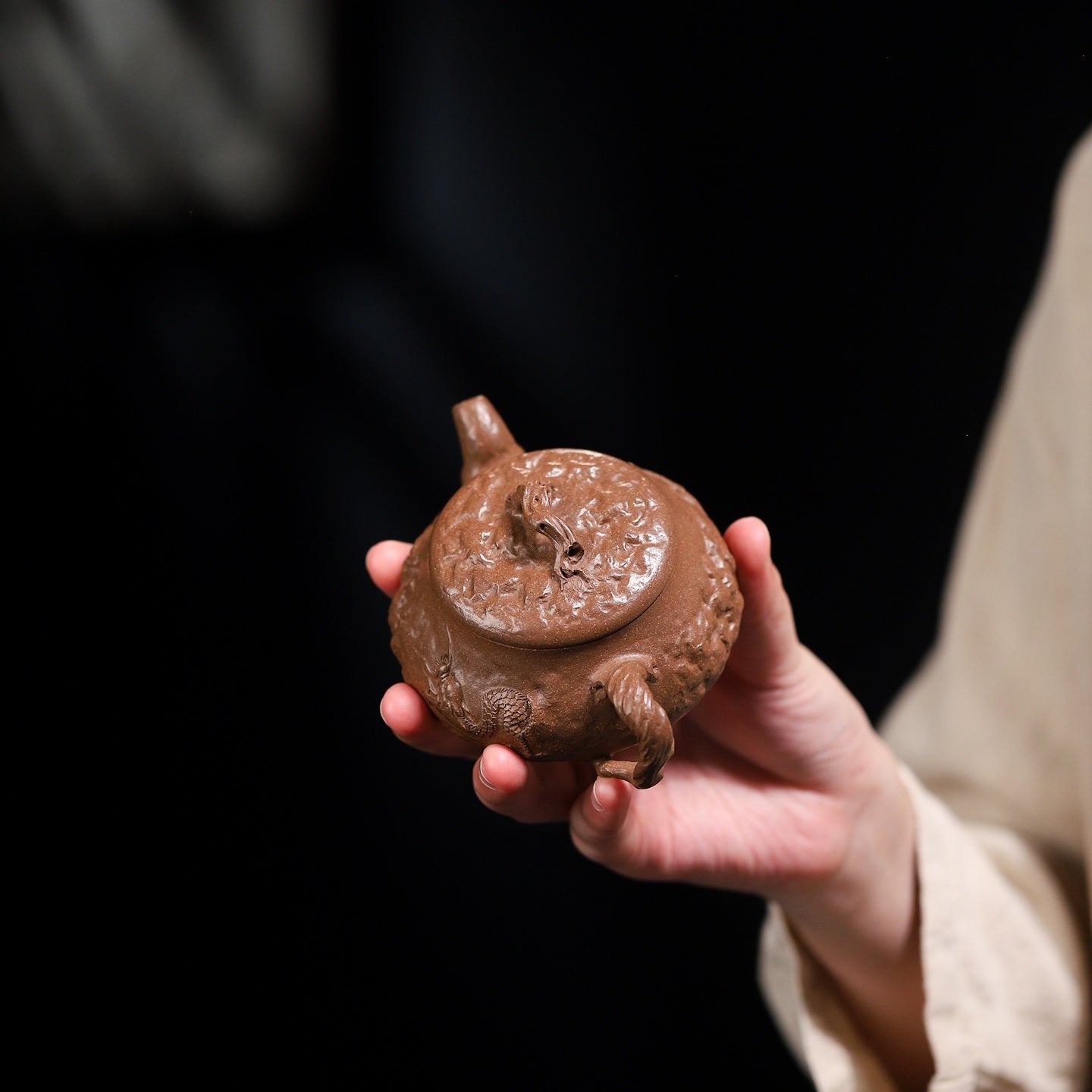 Yin Long Gong Chun 170cc - Yixing Handmade Teapot - zycs_China