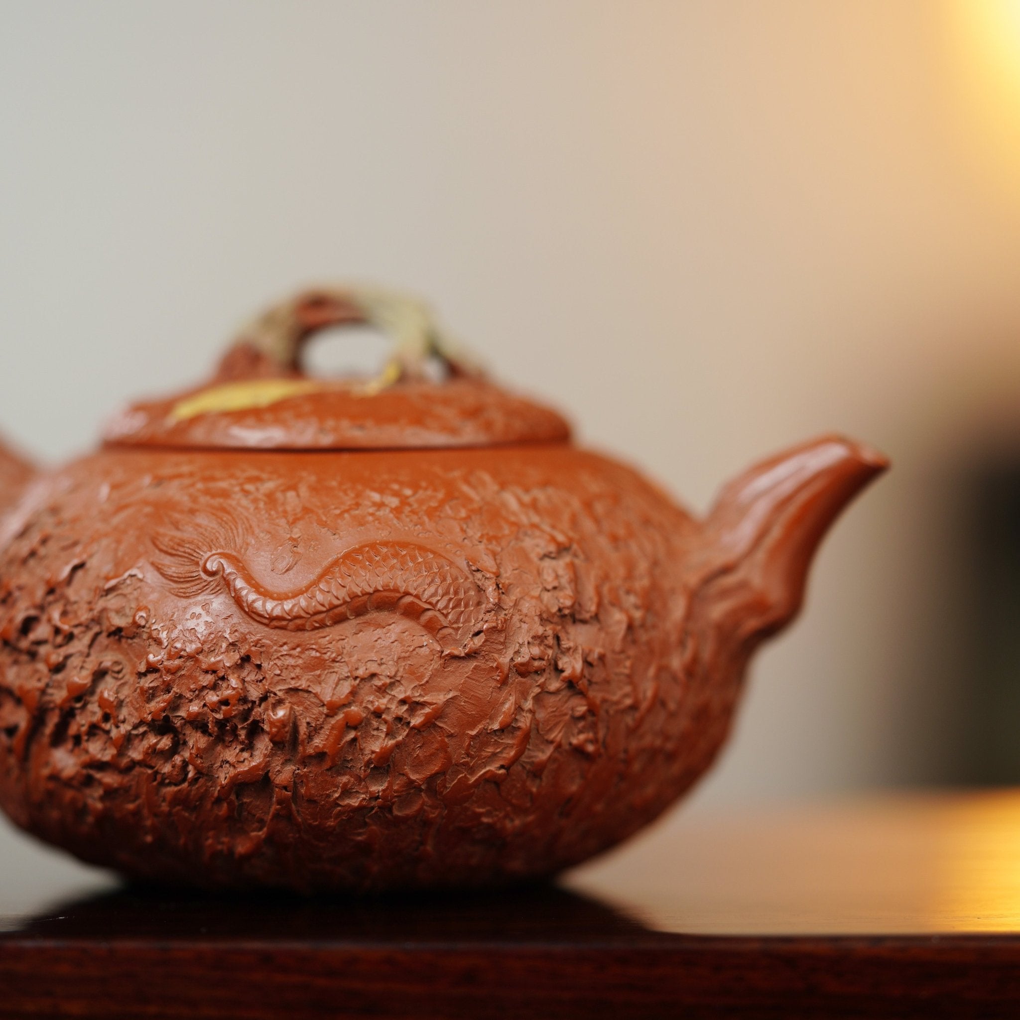 Yin Long Zhi Qiu 170cc - Yixing Handmade Teapot - zycs_China - tea - teapot
