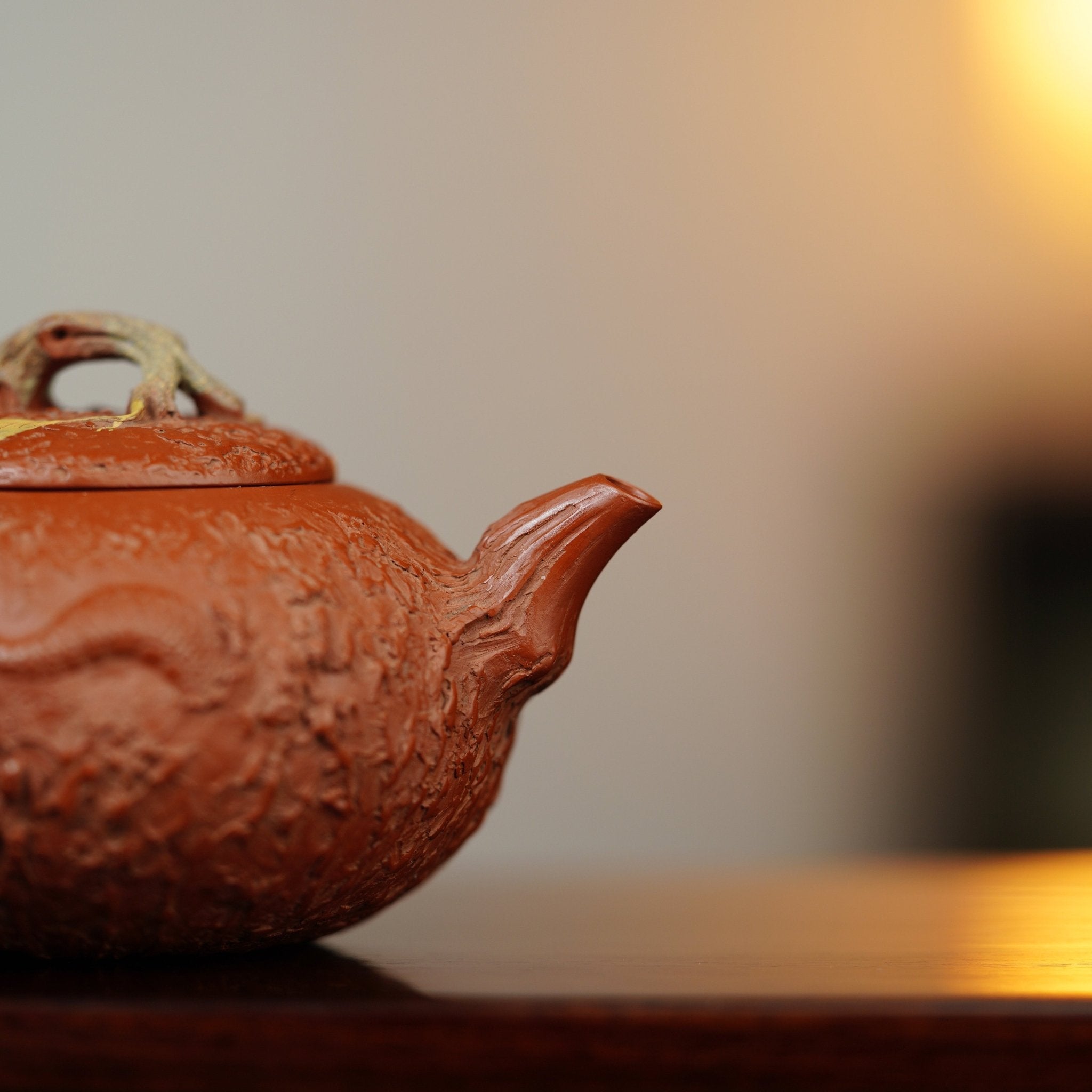 Yin Long Zhi Qiu 170cc - Yixing Handmade Teapot - zycs_China - tea - teapot