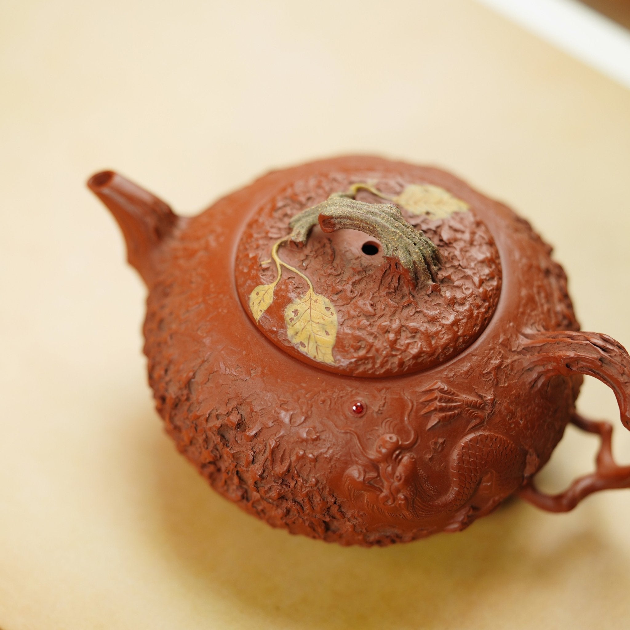 Yin Long Zhi Qiu 170cc - Yixing Handmade Teapot - zycs_China - tea - teapot