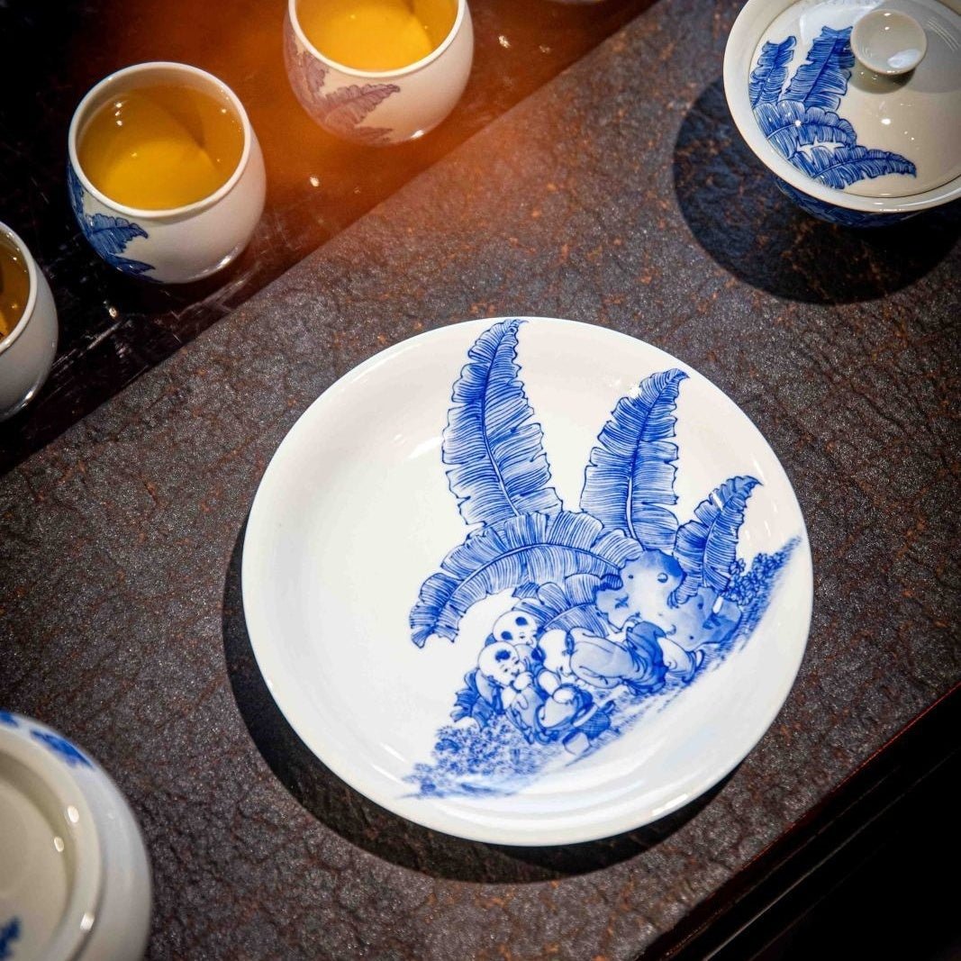 Ying Xi Tu - Jing De Zhen Porcelain Gaiwan - zycs_China