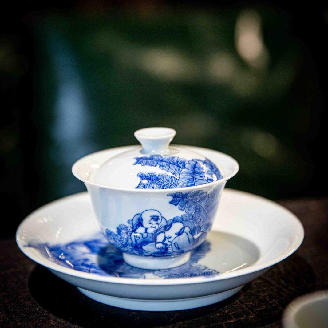 Ying Xi Tu - Jing De Zhen Porcelain Gaiwan - zycs_China