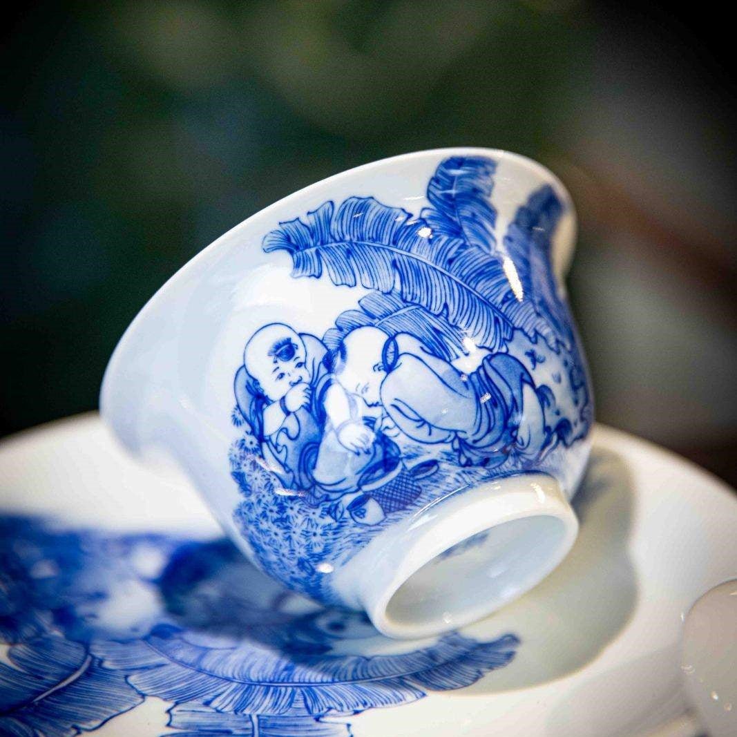 Ying Xi Tu - Jing De Zhen Porcelain Gaiwan - zycs_China