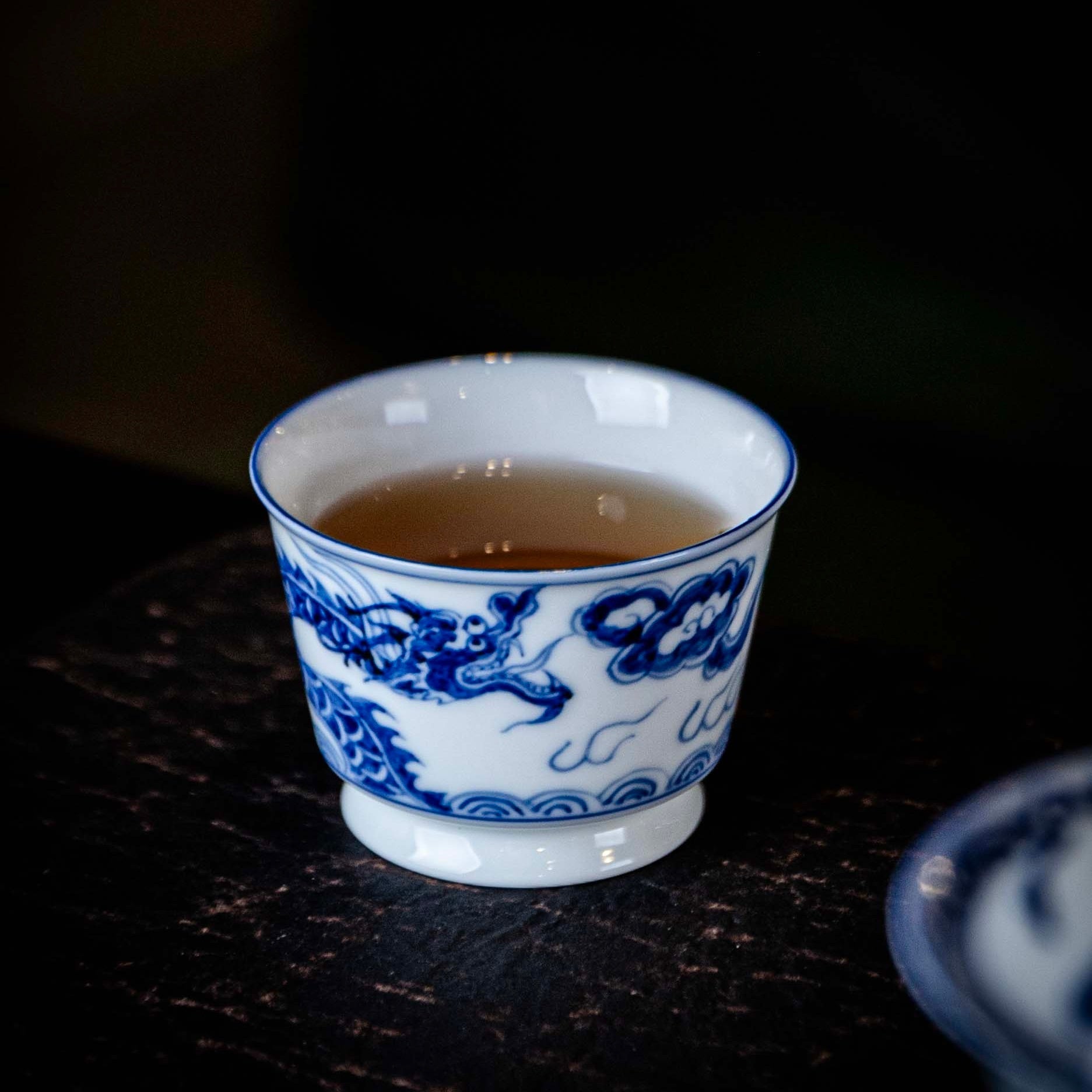 Yu Hua Long 100cc - Jing De Zhen Porcelain Gaiwan - zycs_China