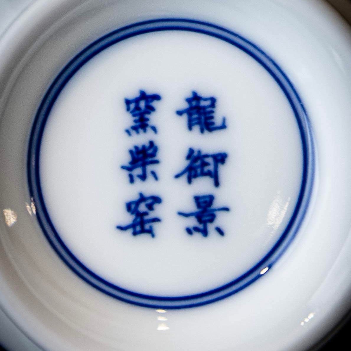 Yu Hua Long 100cc - Jing De Zhen Porcelain Gaiwan - zycs_China