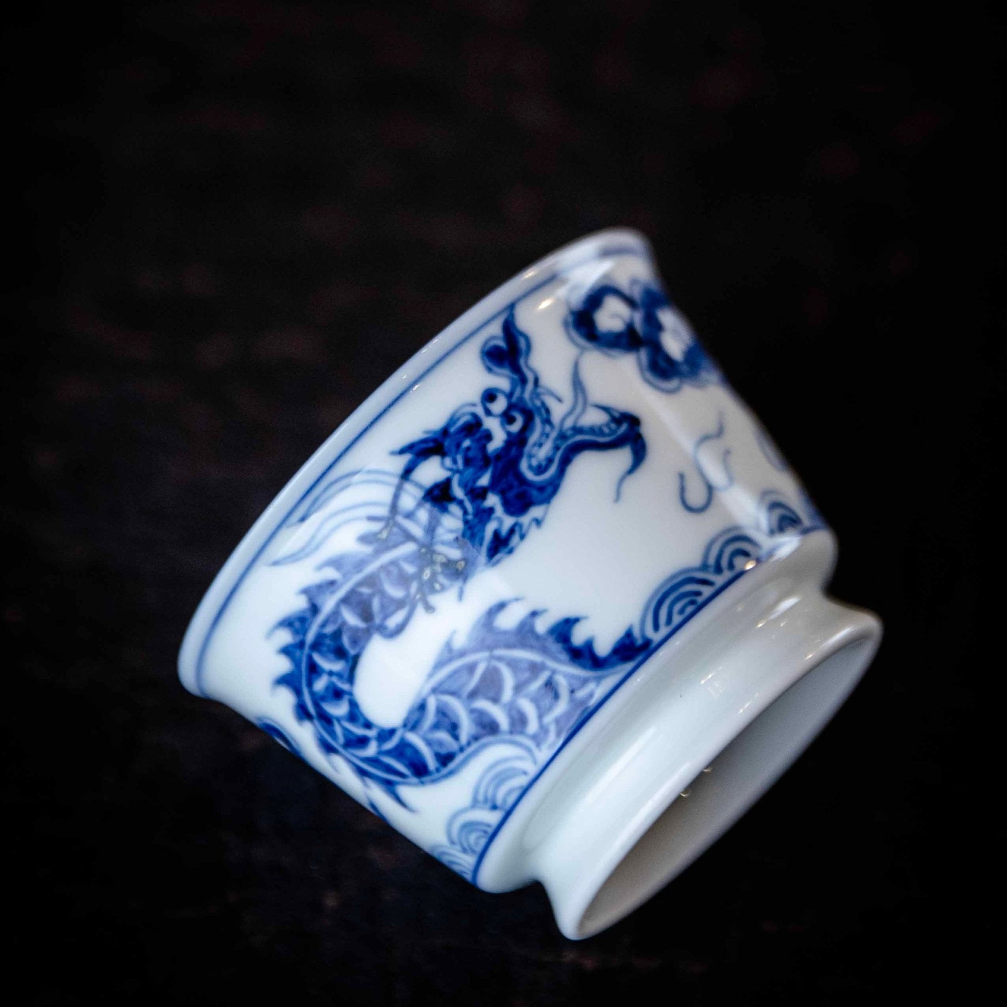 Yu Hua Long 100cc - Jing De Zhen Porcelain Gaiwan - zycs_China