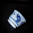 Yu Hua Long 100cc - Jing De Zhen Porcelain Gaiwan - zycs_China