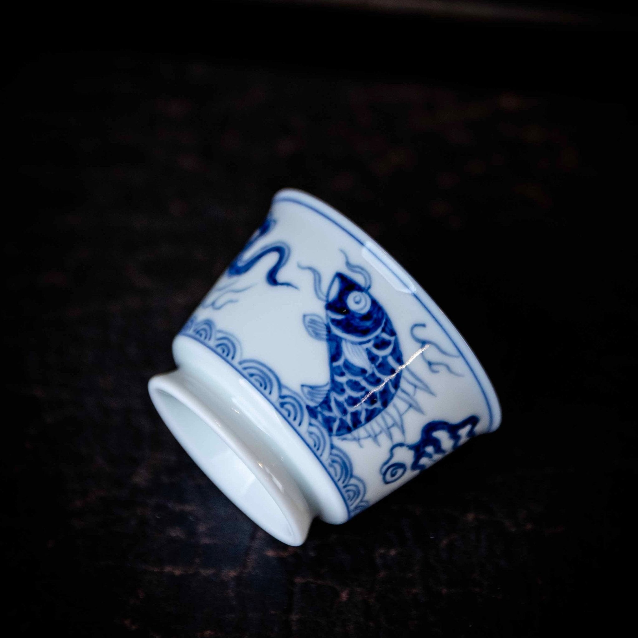 Yu Hua Long 100cc - Jing De Zhen Porcelain Gaiwan - zycs_China