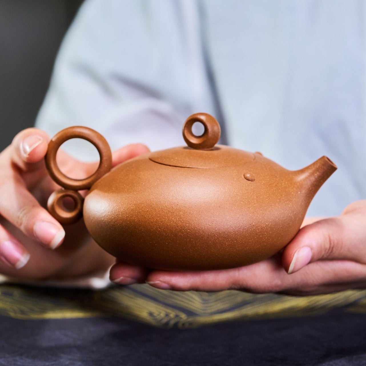 Yu Le 220cc - Yixing Handmade Teapot - zycs_China