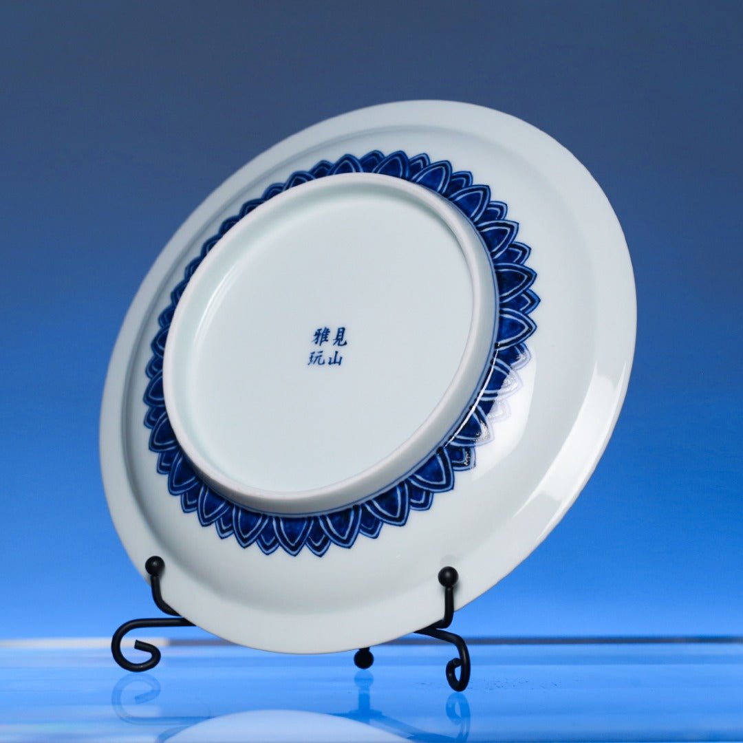 Yu Mei Ren 130cc - Jing De Zhen Porcelain Gaiwan - zycs_China