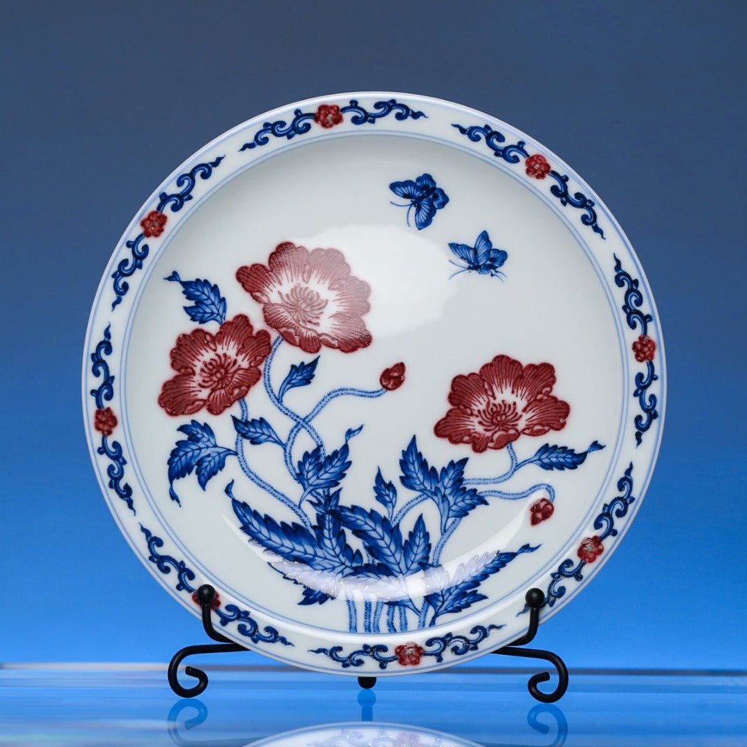 Yu Mei Ren 130cc - Jing De Zhen Porcelain Gaiwan - zycs_China
