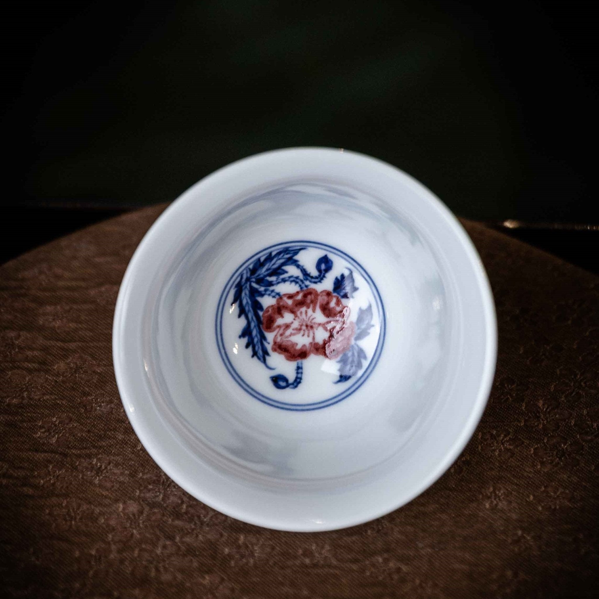 Yu Mei Ren 130cc - Jing De Zhen Porcelain Teacup - zycs_China