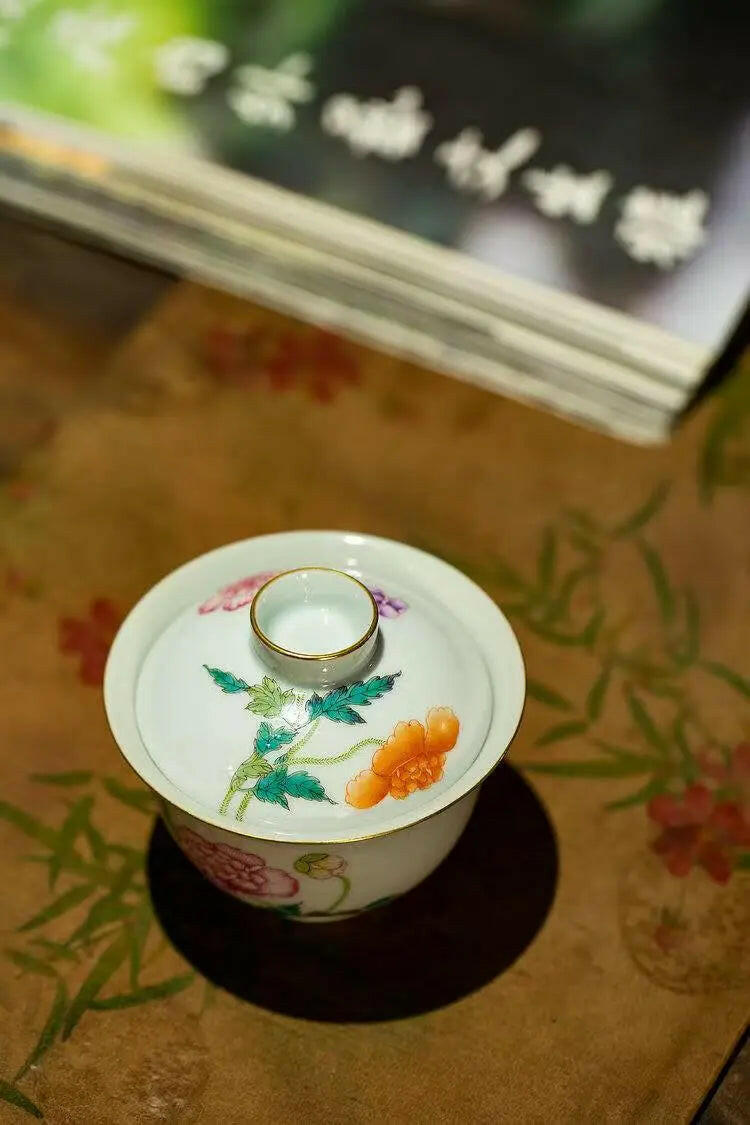 Yu Mei Ren - Jing De Zhen Porcelain Gaiwan - zycs_China