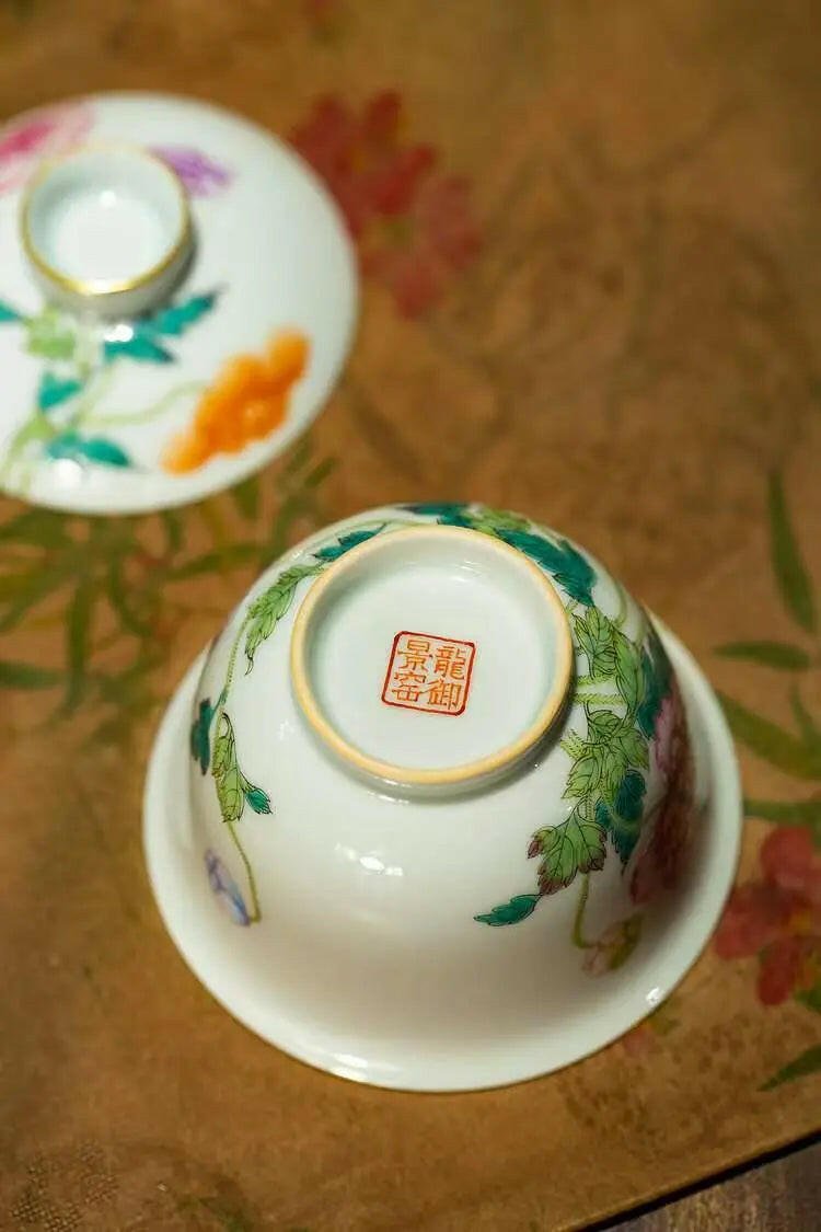 Yu Mei Ren - Jing De Zhen Porcelain Gaiwan - zycs_China