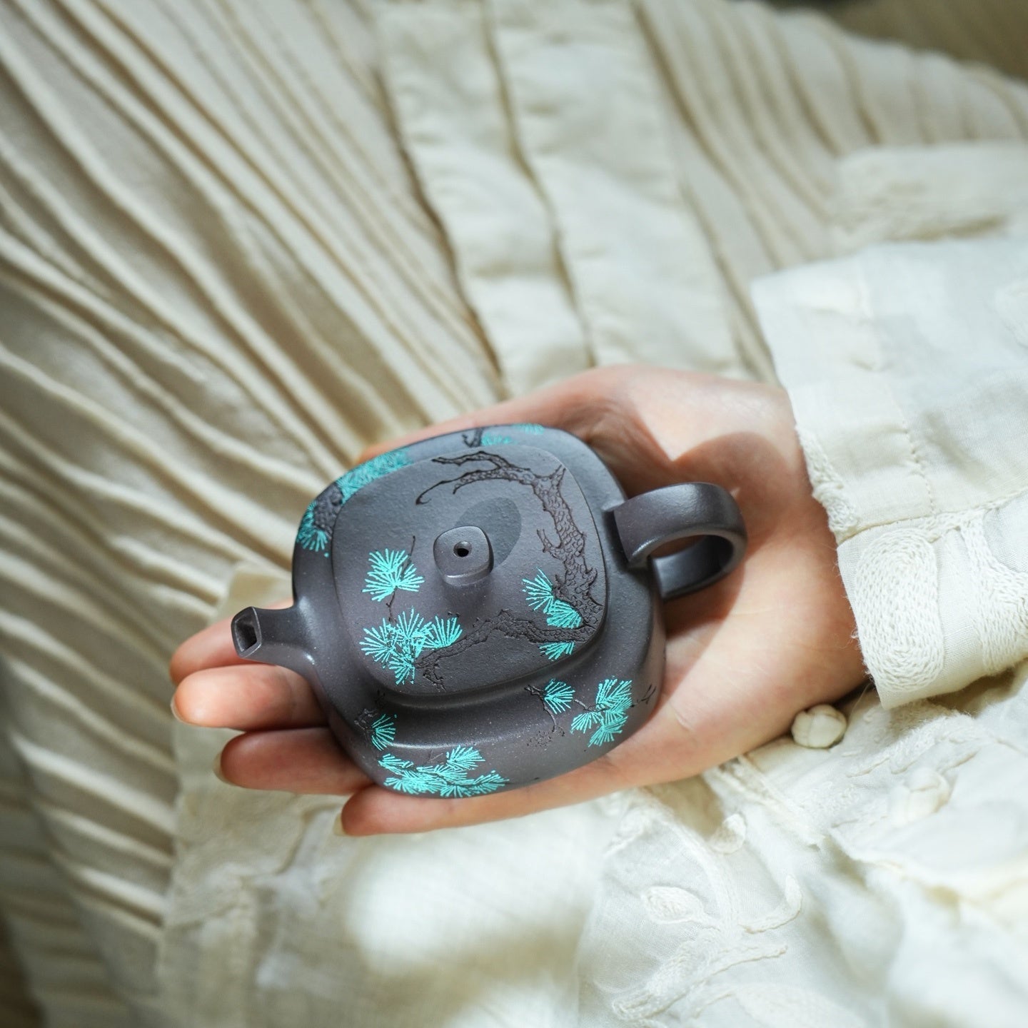 Yu Pan 110cc - Yixing Handmade Teapot 江苏宜兴