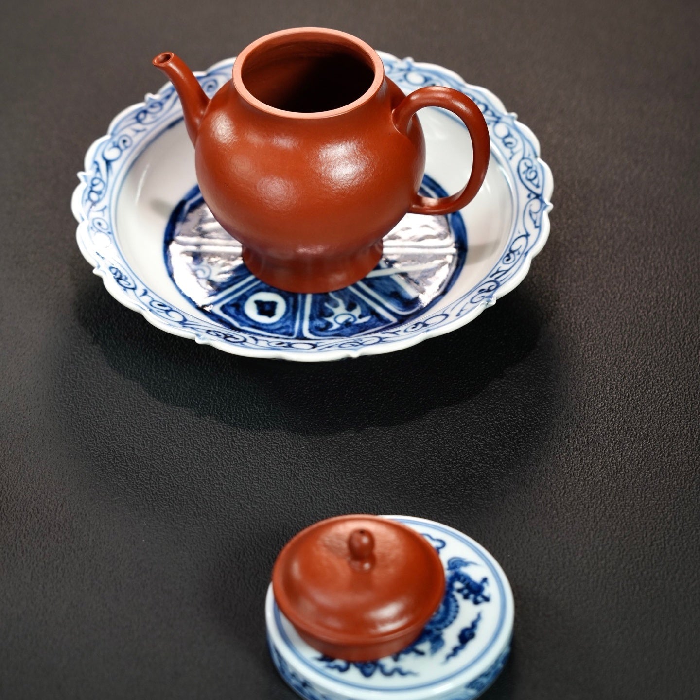 Yu Ting 160cc - Yixing Handmade Teapot - zycs_China