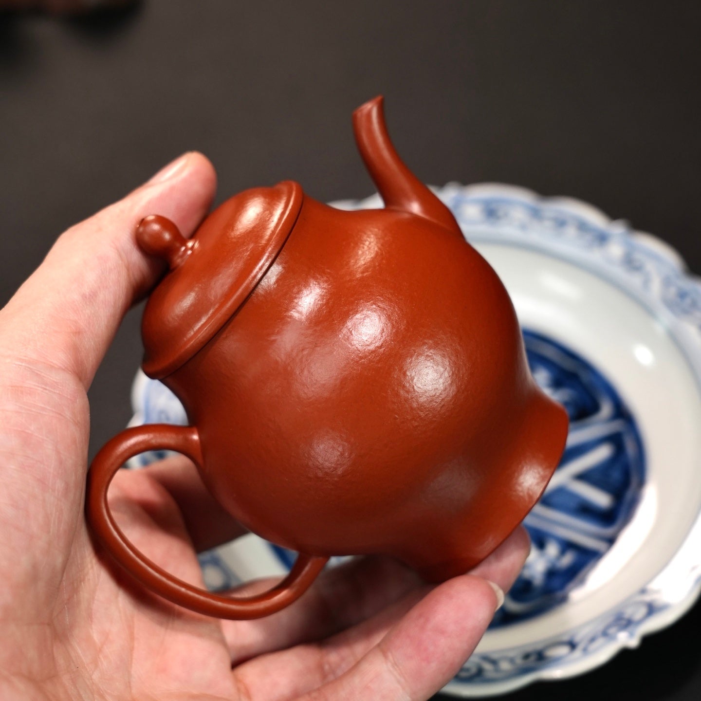 Yu Ting 160cc - Yixing Handmade Teapot - zycs_China