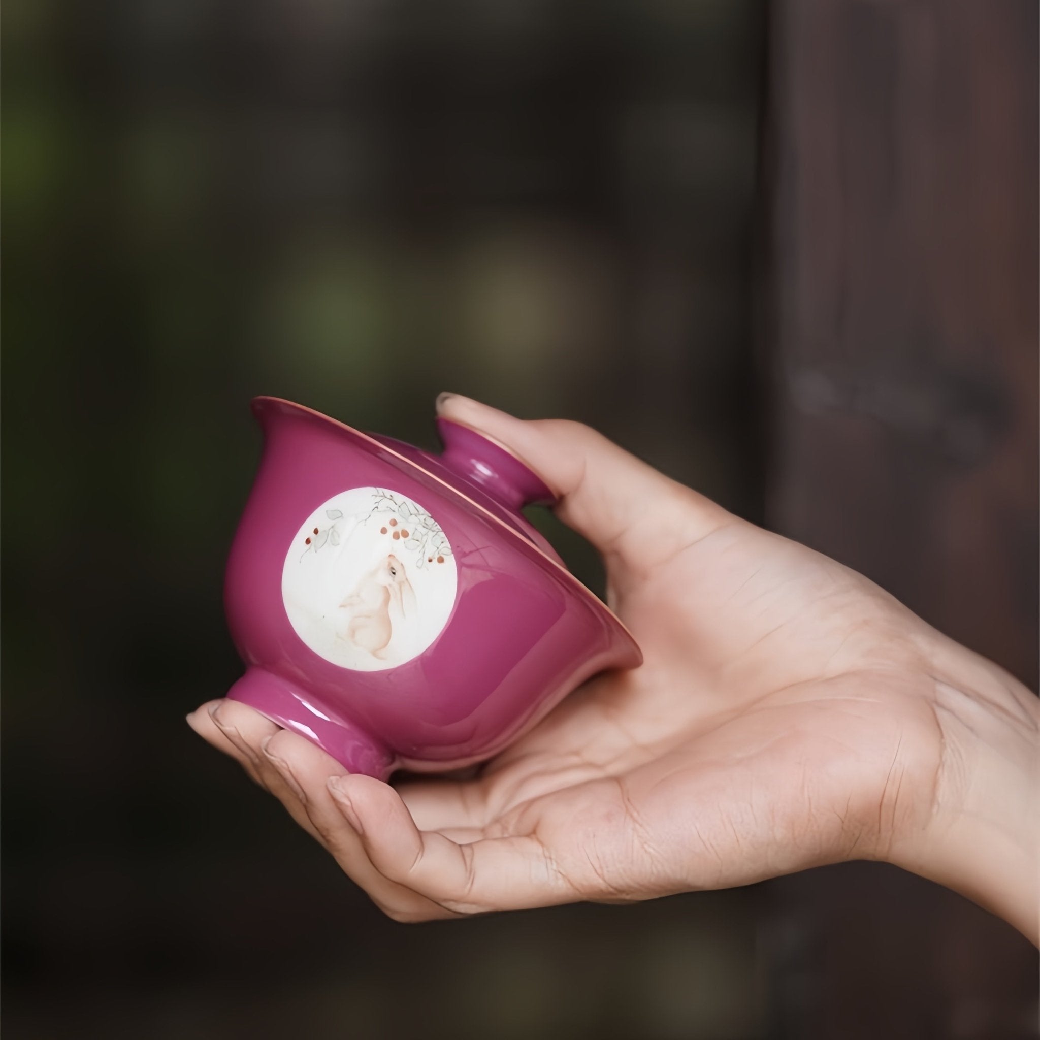 Yu Tu 100cc - Jing De Zhen Porcelain Teacup - zycs_China